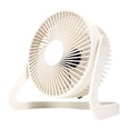thumbnail image 3 of Xihbxyly Mini Ventilador de Escritorio, Portátil, con Alimentación Usb, Silencioso y Compacto, con Rotación de 360 Grados, Ideal para Oficina, Hogar y Viajes, Ideal para Cualquier Entorno, Diseño Fác, 3 of 7