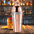 thumbnail image 6 of Oggi Dial-a-Drink 15 Recipe Stainless Steel Cocktail Shaker (1 lt, 34 oz) - Copper, 6 of 8