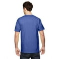 thumbnail image 2 of Fruit of the Loom Adult Unisex Short Sleeve Admiral Blue Cotton T-Shirts, Multi Pack, 4XL - 3 Pack, 2 of 3