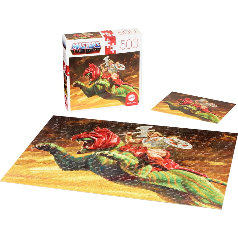 Masters of the Universe Jigsaw Puzzle with 500 Pieces & Mini