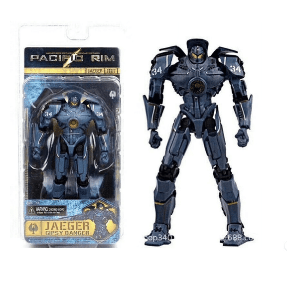 7-inch Gipsy Danger Action Figure Model from - Articulated & Highly Detailed