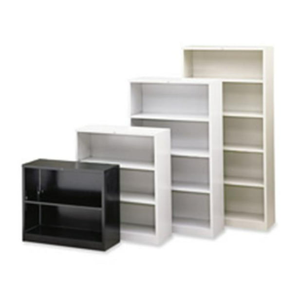 Hon Company Hons42abcq 3 Shelf Metal, Hon Metal Bookcase Three Shelf