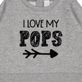 thumbnail image 3 of Inktastic I Love My Pops with Arrow Baby Sweatshirt, 3 of 4
