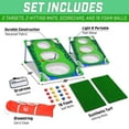 thumbnail image 2 of GoSports BattleChip Match Golf Tournoi Cornhole Jardin Extérieur Pelouse Jeu, 2 of 6