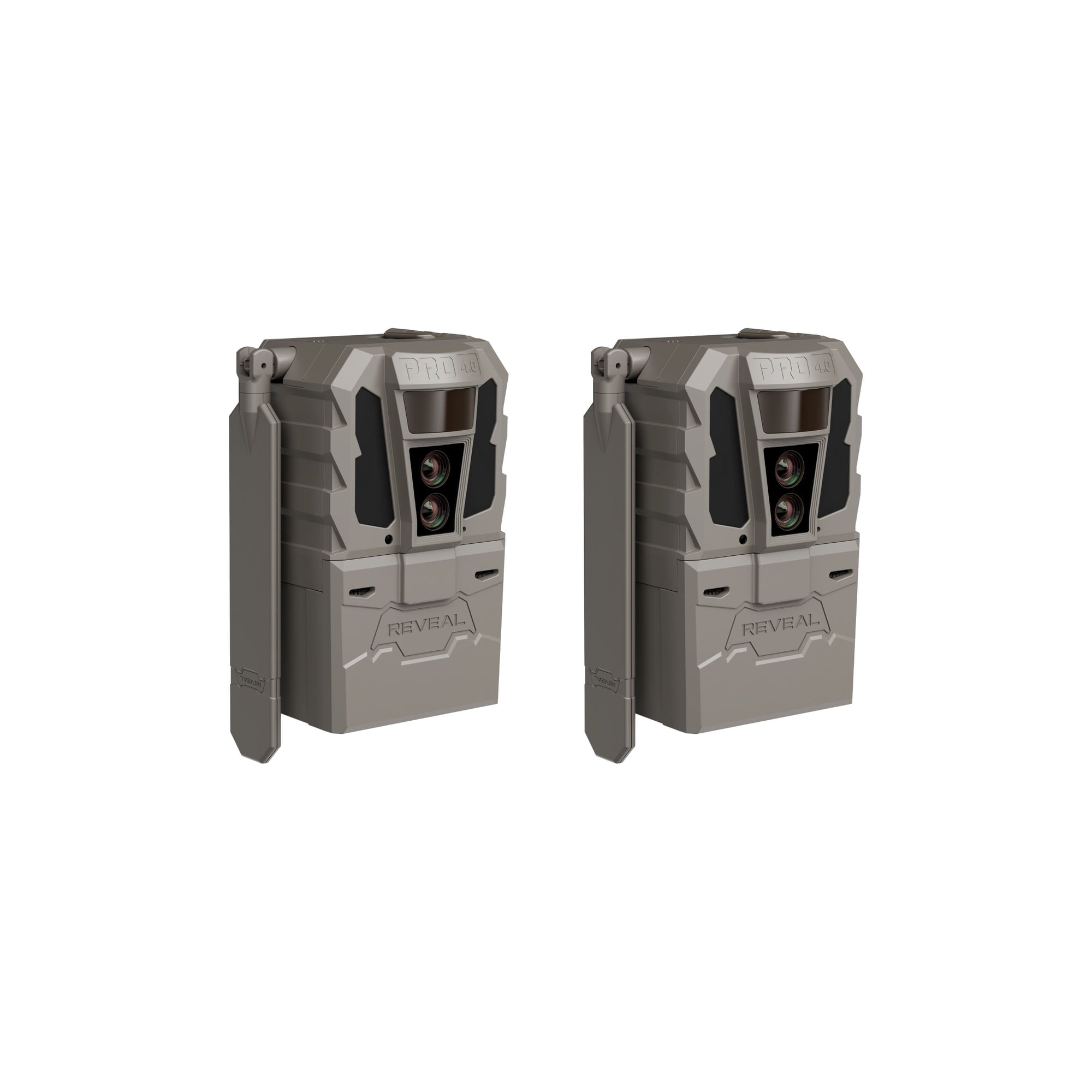 Reveal by Tactacam Pro 4.0 Cellular Trail Camera 2-Pack with Built in GPS
