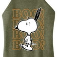 thumbnail image 3 of Peanuts - Boo Snoopy Scared - Juniors High Neck Tank Top, 3 of 6