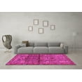 thumbnail image 3 of Ahgly Company Indoor Round Persian Pink Traditional Area Rugs, 5' Round, 3 of 4