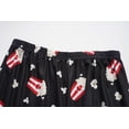 thumbnail image 5 of Women's Capri Pajama Sets Plus Size Sleepwear 2 Piece Ladies Sleep Set,French Fries, 5 of 5