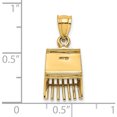thumbnail image 3 of 14K Yellow Gold 3D Cranberry Scoop Charm (20.55 X 10.25) Made In United States k7134, 3 of 5