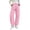 Hot Pink plus size wide leg pants a1, variant on Cagogo Women Plus Size Wide Leg High Waisted Trousers Striped Casual Streetwear Loose Long Pants with Pockets Vacation Travel Work Lounge Fall Winter Clothes, Hot Pink S