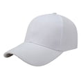 thumbnail image 4 of Classic Plain Baseball Cap, Unisex Adjustable Casual Sports Hat with Multiple Solid Colors, Lightweight Breathable Outdoor Sun Hat for Running, Walking, Camping and Everyday Wear, 4 of 4