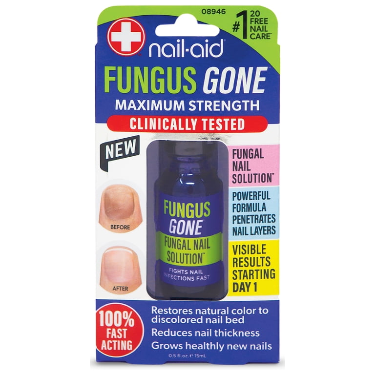 Nail-Aid Fungus Gone Maximum Strength Serum photo 1