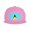 Pink, variant on Flat Bill Snapback Hats for Men Women Flag Of Saint Lucia Hip Hop Style Plain Baseball Cap Navy Blue