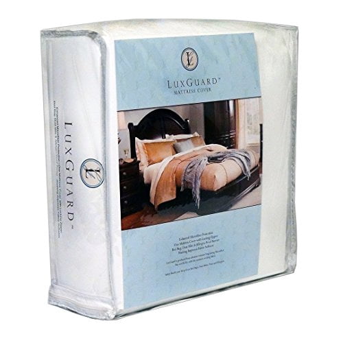L'COZEE Waterproof Pillow Protectors - Bed Bug & Dust Mite Proof, Zippered King Size (Set Of 2)
