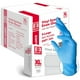 thumbnail image 1 of Guantes de examen de vinilo Basic Medical Synmax XL, azules, 1000 unidades, 1 of 6