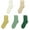 Assorted1, variant on SERISIMPLE Kids Bamboo School Socks Thin Quarter Ankle Boys and Girls Socks Stretch Cuffs 5 Pairs (Assorted, Medium)