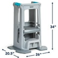 thumbnail image 2 of Simplay3 Toddler Tower Grey, 2 of 6