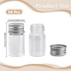 thumbnail image 2 of 50 Mini Frascos de Vidrio de 8ml/0.3oz, Viales Pequeños de Vidrio con Tapa de Aluminio a Rosca, Frascos de Laboratorio Transparentes Vacíos a Prueba de Fugas, Contenedores, Viales de Muestra con Tapas, 2 of 9