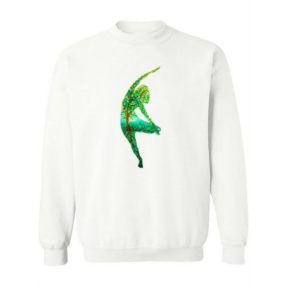 Tree Pose Sweatshirt Women -Image by Shutterstock, Female XX-Large
