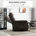 thumbnail image 6 of HOMCOM Power Lift Recliner Chair for Elderly, Easy Assembly, Fabric Lift Chair, 6 of 8