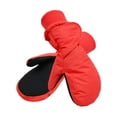 thumbnail image 3 of SimpliKids Girl's Snow Sports 3M Thinsulate Waterproof Winter Mittens Gloves,Toddler,Red, 3 of 4