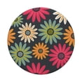 thumbnail image 3 of PopSockets PopGrip con motivos florales modernos en gris para teléfonos y tabletas, 3 of 7