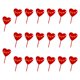 thumbnail image 2 of 20 adornos para tartas, cupcakes, cartas de amor, suministros para tartas, letreros de compromiso Oro rojo, 2 of 9