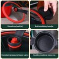 thumbnail image 4 of Chamoist Micro Pressure Cooker Fast Cooking Cookware, Non Stick Microwave Kitchenware, Multi Functional Big Capacity Universal Stew Pot,Pressure Cooker Pot,Soup Pots Cooking Pots Kitchen, 4 of 9