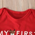 thumbnail image 6 of Emy Dola My First Christmas Romper Outfits For Newborn Baby Boy's Long Sleeve Santa Claus Bodysuit Stripes Pants Set 2-piece Xmas Clothes, 6 of 9