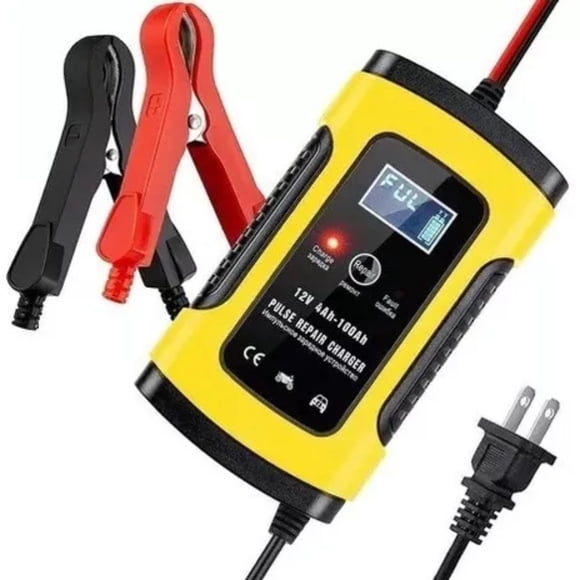 Mantenedor y Cargador Inteligente para Batería BLOSOOM Amarillo