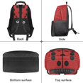 thumbnail image 6 of Aplkyhs Ladybug School Backpack for Age 6-18 Large Capacity Ergonomic Padded Straps School Bag for Boys Girls Elementary Middle High School Students Back to School Use, 6 of 7