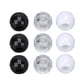 thumbnail image 4 of Para 100 piezas de cuentas para el cabello pláshico transparente extensión de cabello beeds para adornos de trenza para el cabello de bricolaje, 4 of 7