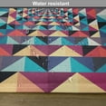 thumbnail image 6 of Ambesonne Modern Place Mats Set of 4, Visual Patchwork Retro, Standard Size, Multicolor, 6 of 6