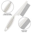 thumbnail image 4 of 2 Pack Flea Comb for Dogs and Cats - Pet Lice Comb Remove Fleas and Flea Eggs - Tear Stain Remover - Pet Comb for Detangling and Dematting Face & Paws - Dog Comb, Cat Comb, 4 of 6