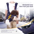 thumbnail image 4 of BeesClover Pet Dog Carrier Bag Portable Breathable Sling Carrier With Adjustable Shoulder Straps For Small Medium Dogs Cats, 4 of 9