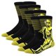 thumbnail image 1 of Calcetin de Star Wars SockStarWar02 4 Pares 6.5-10.5US C3PO Calcetines Tubo Medio Algodón., 1 of 2
