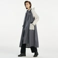 thumbnail image 2 of YOUSNH Poncho de Pluie Unisexe Longueur Complète Imperméable Robuste pour Cyclisme Randonnée & Aventures en Plein Air Imperméable Femme Gris m, 2 of 9