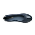 thumbnail image 2 of Dream Pairs Women's Ballerina Ballet Flats Classic Pointed Toe Slip On Shoes Sole-Flex Navy Size 7, 2 of 5