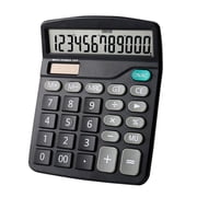 Office Desk Calculator, Cute Calculator for Kids, Basic Calculators Desktop, Dual Power Simple Financial Calculator with Big Button Large Display for Office Home and School