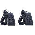 thumbnail image 1 of Protector contra sobretensiones Furman SS6B, 6 enchufes, 540 julios con cable de 15 pies, 1 of 2