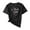 Black, variant on Womens Short Sleeve Tops, Women Graphic Tees Casual Soft Cotton T Shirts
