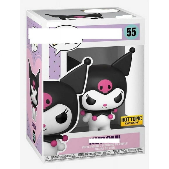 Funko Pop Kuromi #55 Kuromi With Baku 63 Anime Action Figure Toys Collection Dolls Gifts For Children Pop Figure Action Figures Adult Kids Gift Adult Kids Figure Gift