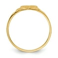 thumbnail image 2 of 14k Yellow Gold Childrens Signet Ring Baby Love, 2 of 9