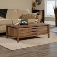 thumbnail image 1 of Sauder Table Basse de Rangement Nouvelle Grange en Chêne Vieilli, 1 of 8