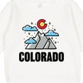 thumbnail image 3 of Inktastic Colorado Mountains and Clouds Toddler Sweatshirt, 3 of 4