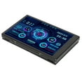 thumbnail image 1 of Computer Temp Monitor, 3.5 Inch PC Temperature Display PC CPU RAM Hard Disk Data Monitor with Stand, PC Sensor Panel Display Temperature Monitor for Computer Case, 1 of 7