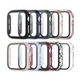 thumbnail image 1 of wonima02 10 Pack Case for Apple Watch SE (2nd) Series 6/SE/5/4 44mm with Tempered Glass Screen Protector, Stylish Matte Frosted Design Scratch Resistant Hard PC Bumper Cover, 1 of 1