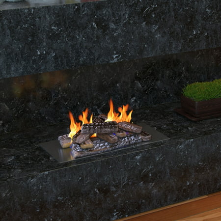 Gas Fireplace Logs, Ceramic Vs Concrete Gas Fireplace Logs