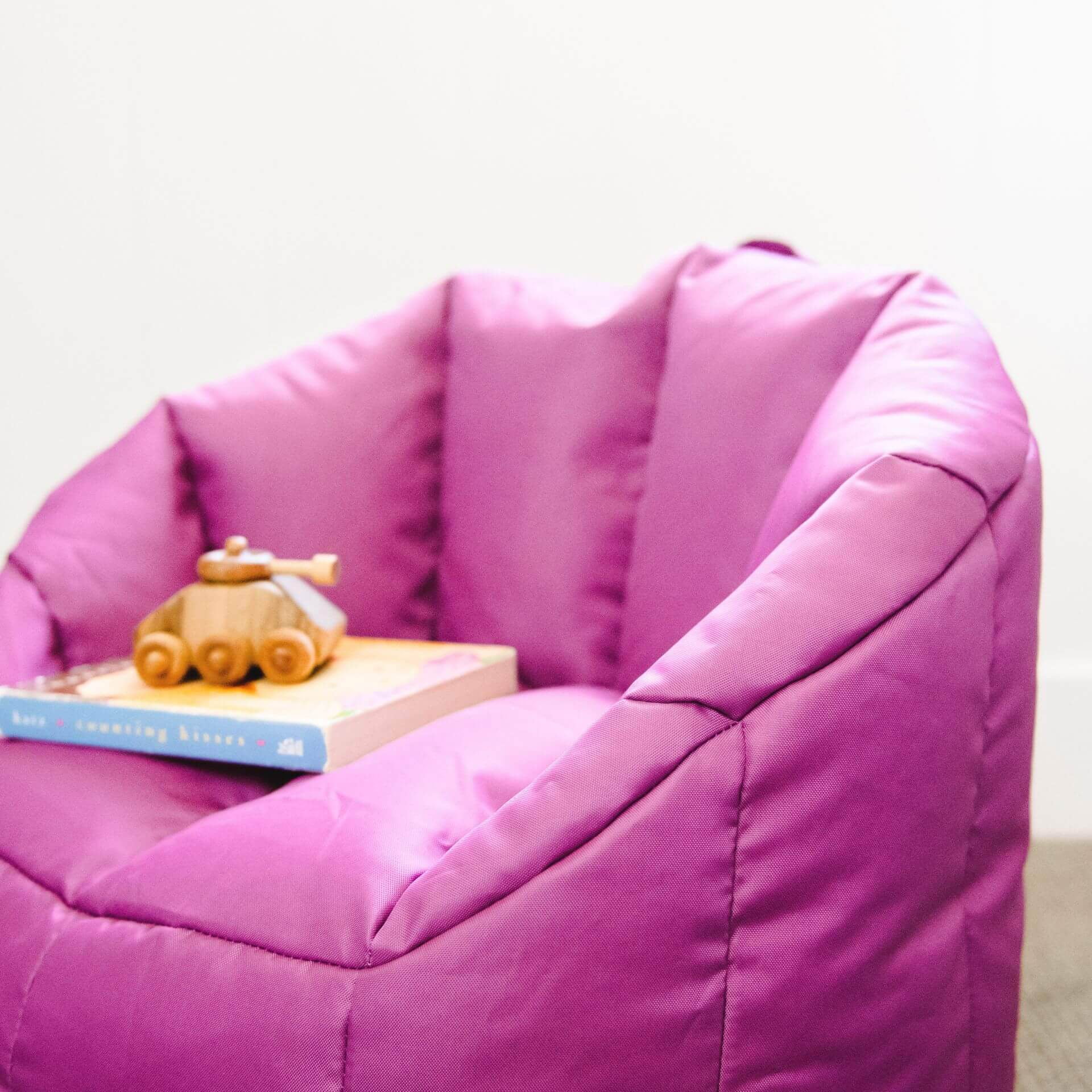 Big Joe Milano Child-Sized Bean Bag Chair, Durable Woven Polyester