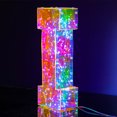 thumbnail image 1 of Lámpara Luces LED con letras luminosos creativos para decoración del hogar luces Ehuebsd con alfabeto inglés para vacaciones bodas cumpleaños y fiestas de Navidad bricolaje 26 unidades, 1 of 4